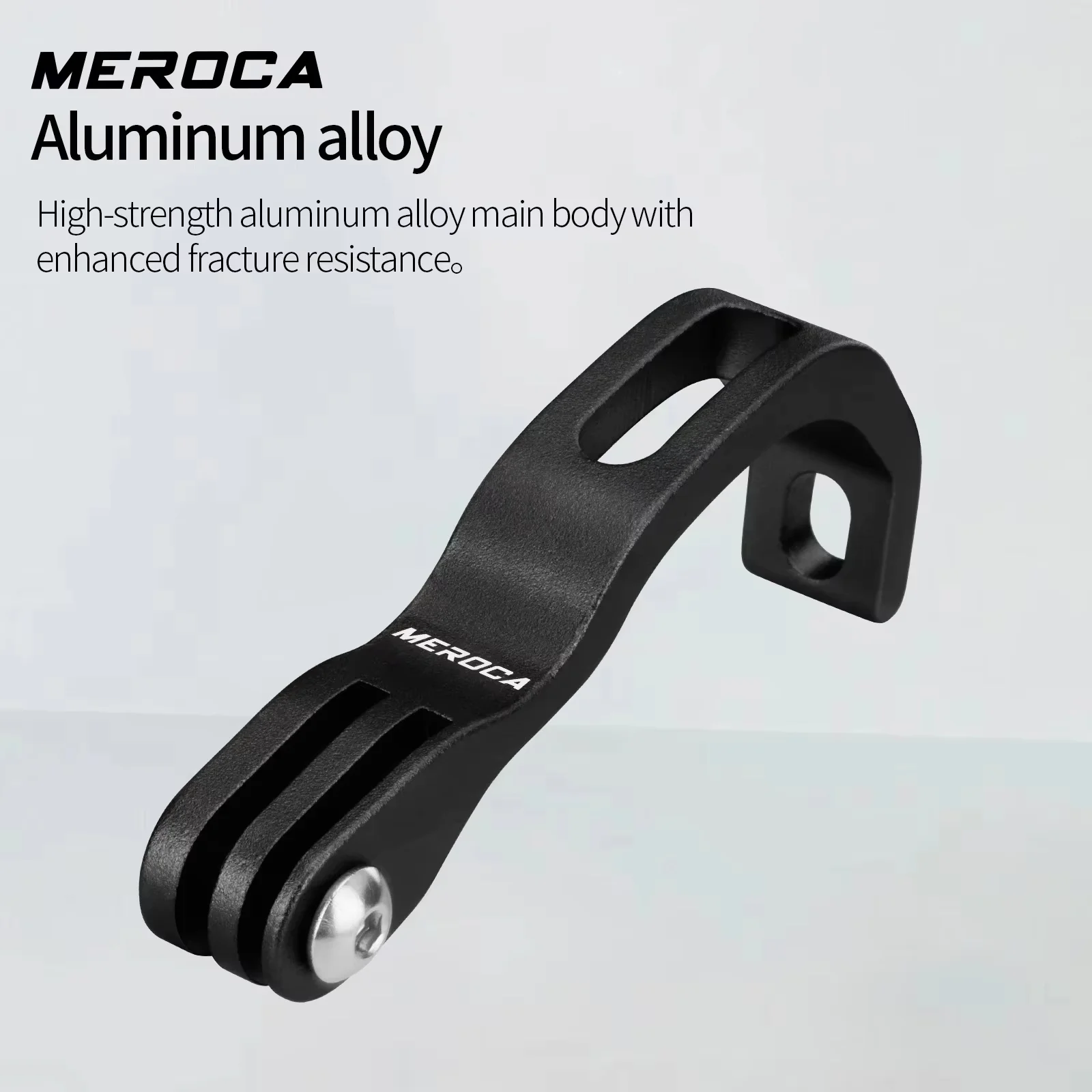 MEROCA Small Cloth Folding Bicycle Headlight Bracket Bicycle Lamp Holder Mount Camera Stand Rack Front Fork Install Folding Bike - view 4