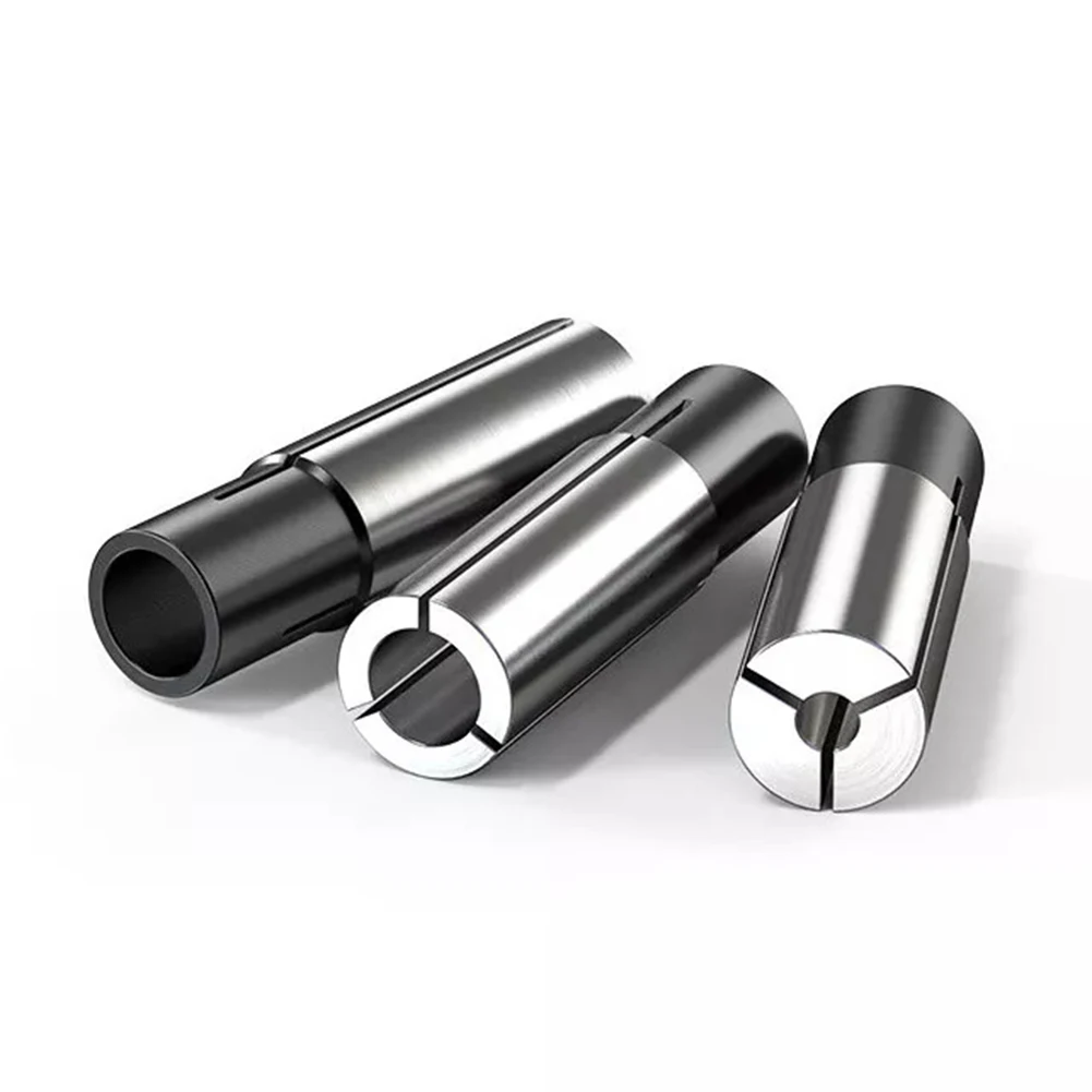 1/2"  1/4"  1/8" Collet Adaptor Shank Reducer Drill Bit For CNC Spindle Router 4 6 8 10mm Milling Cutter Machine Accessories