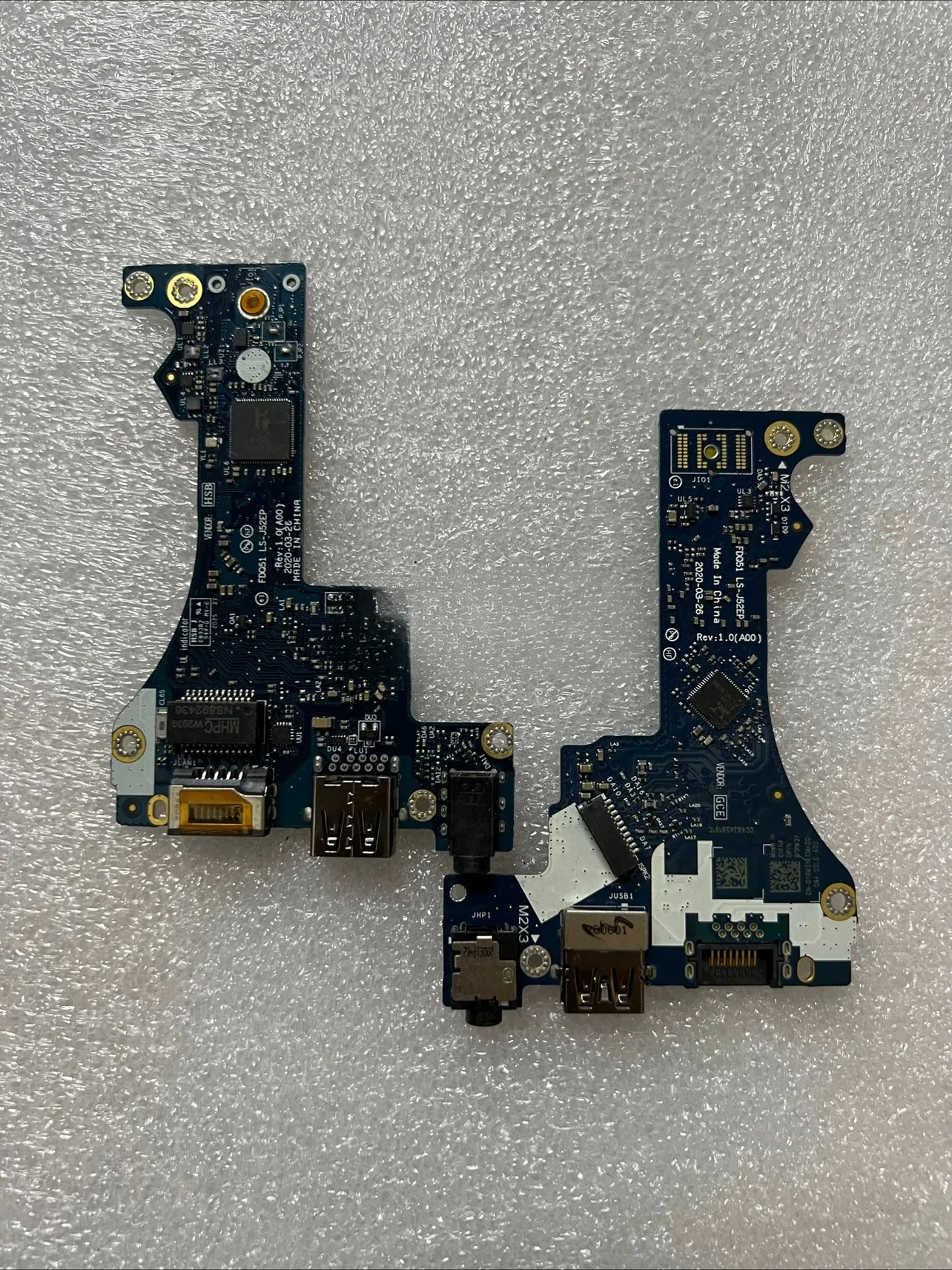 Para Dell ALIENWARE M15 R3 R4, Placa Pequeña de Audio USB LS - J52EP 01RM3Y, Pieza de Reparación Interna para Portátil