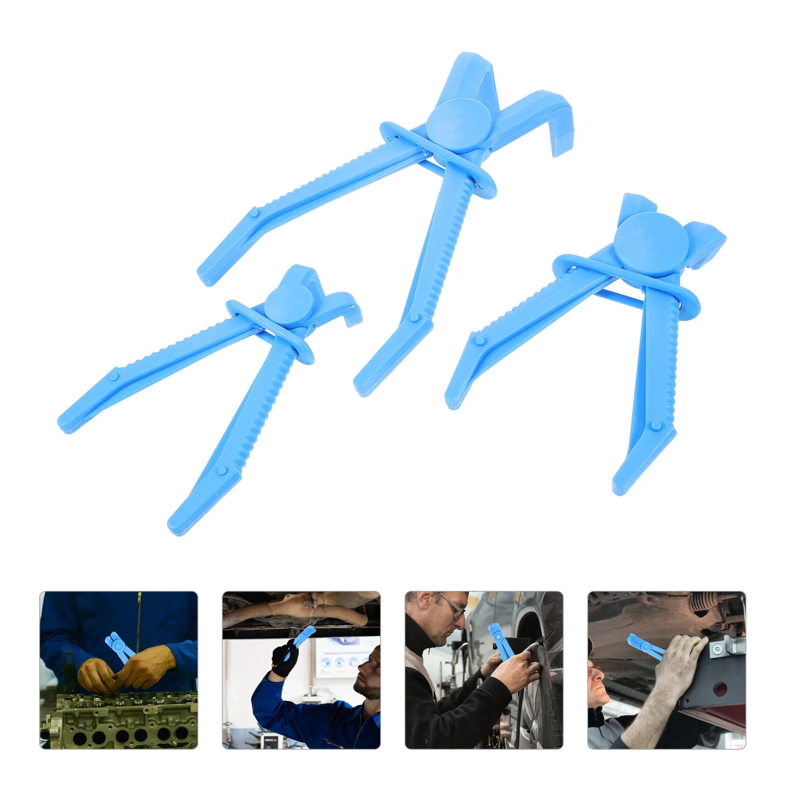 

3Pcs Hose Pinch Off Pliers Automotive Repair Tool for Coolant Vacuum Flexible Hoses Clamp Pliers Set Brake Line Clamp