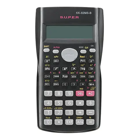 Scientific Calculator with 240 Functions and 2-Line Screen Multi-purpose Portable Student Calculator for Math Teaching