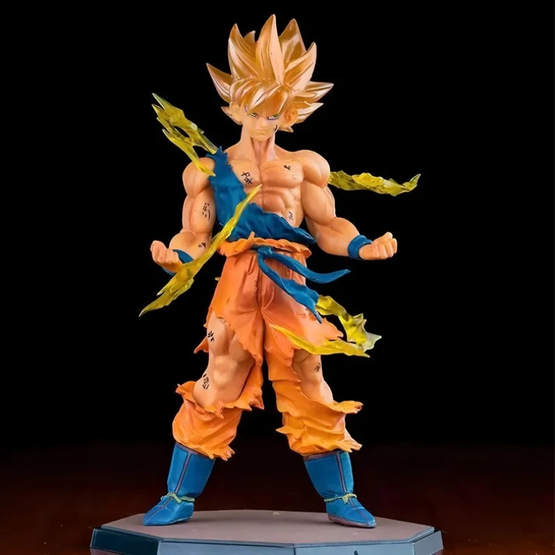 Action Figures Son Goku Super Saiyan Anime Figure Goku DBZ Figure Model Gifts Collectible Figurines