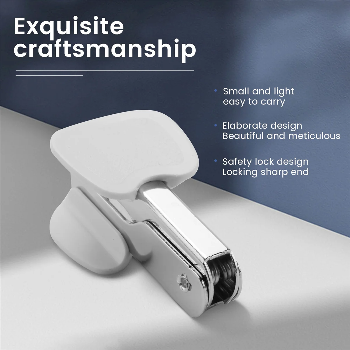 

A06K Students steel pine style staple remover white for 24/6 26/6 staples