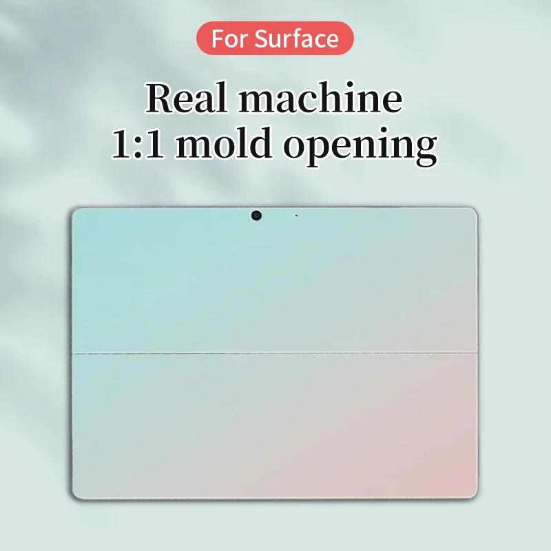 Tablet Skin Sticker For Microsoft Surface Pro 11/9/8/7/6/5/4/3/X Go3/2 Back Cover Body Decal Skin Protector Film Anti-Scratch