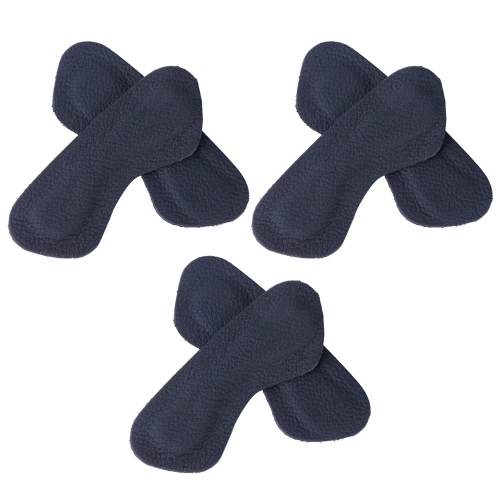 

3Pairs Anti-Slip Heel Grips Self-Adhesive Back Heel Protectors for High Heels Pain Relief Comfortable Fit All Shoe Sizes Black