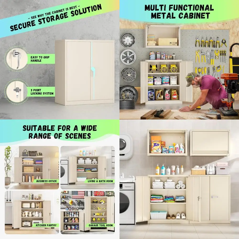 36 Tall Locking Met…