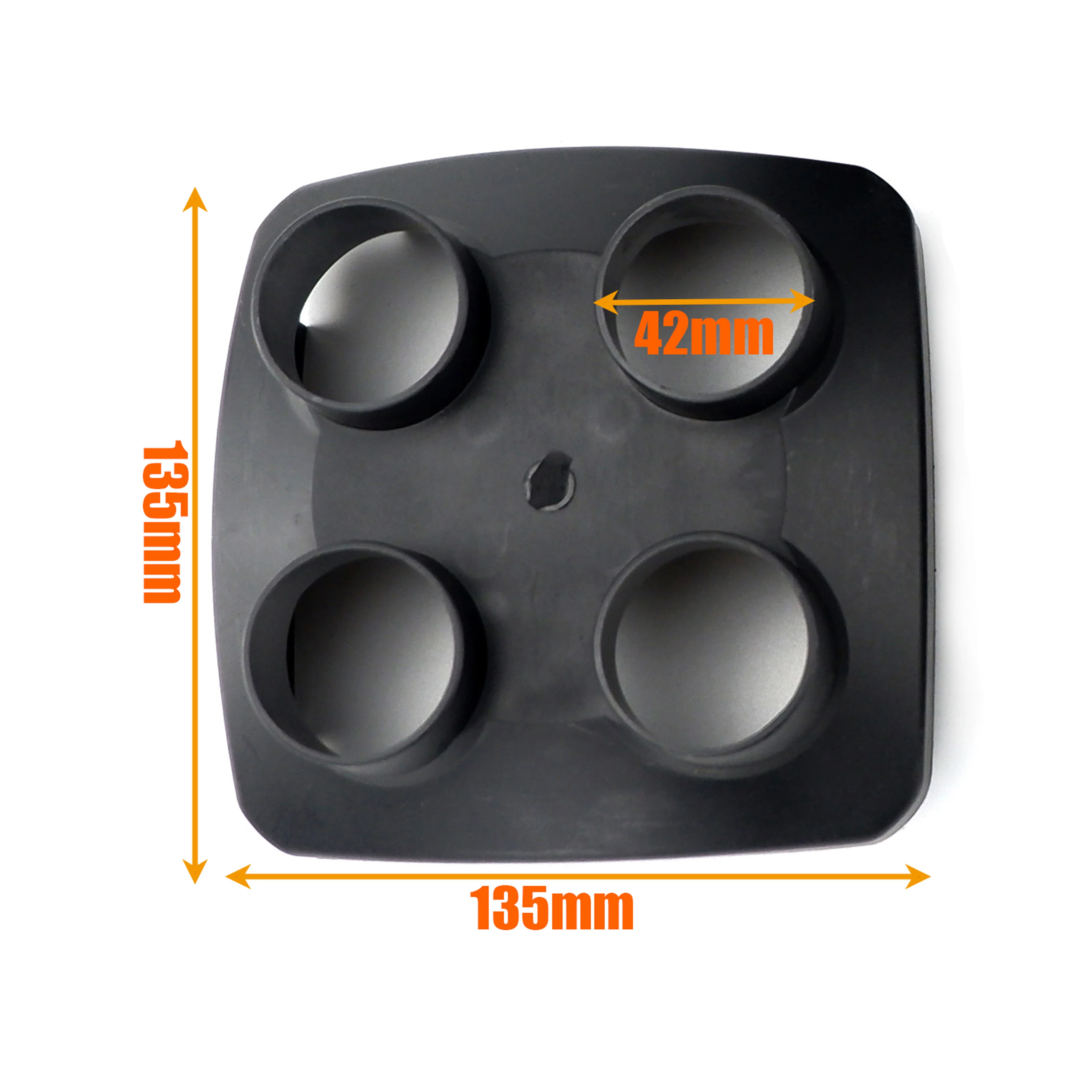 2kw 5kw 42mm saída de ar ventilação capa & 4x esticado comprimento 150cm ar diesel aquecedor de estacionamento duto tubo preto para webasto