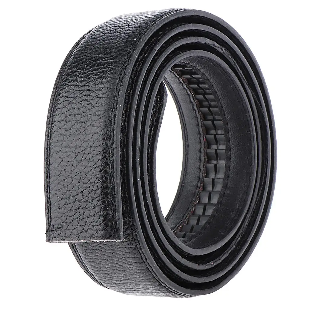 Men Business Belt Replacement Jeans Ratchet Dress Waist Straps No Buckle