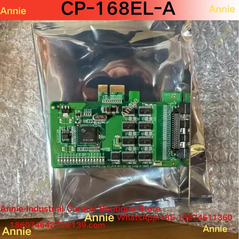 brand-new  MOXA CP-168EL-A PCI-E 8-Port Serial Card RS-232 Multi-Port Serial Card