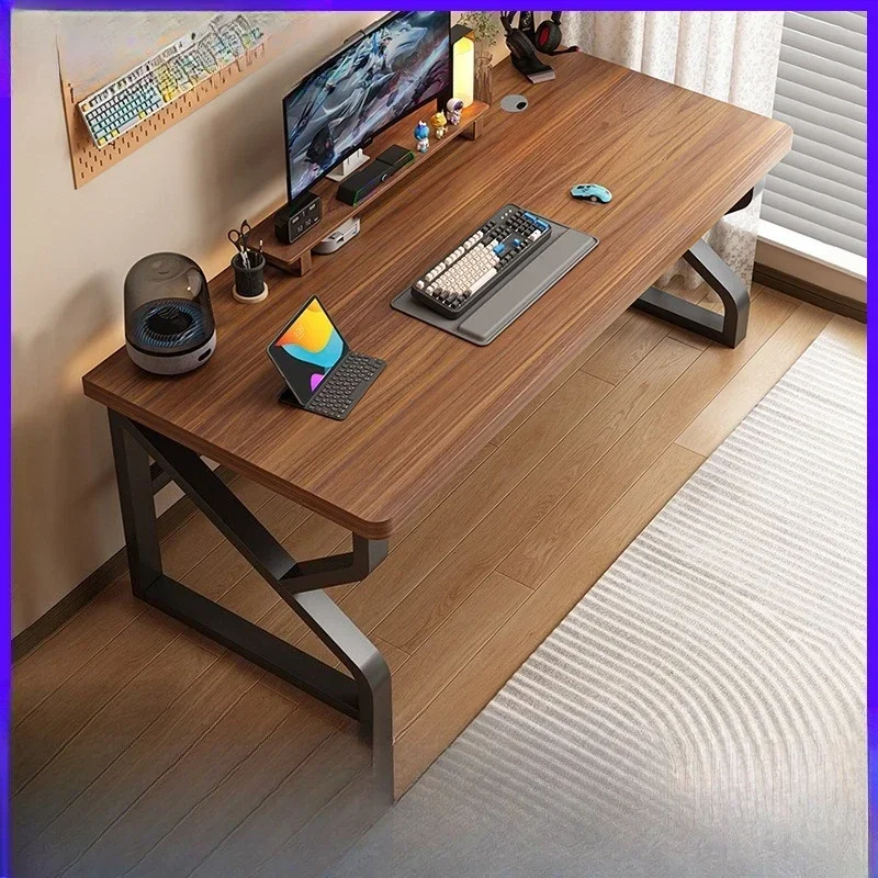 Firm Solid Wood Computer Desk Modern Simple Student Learning Desk Study Long Desk Factory