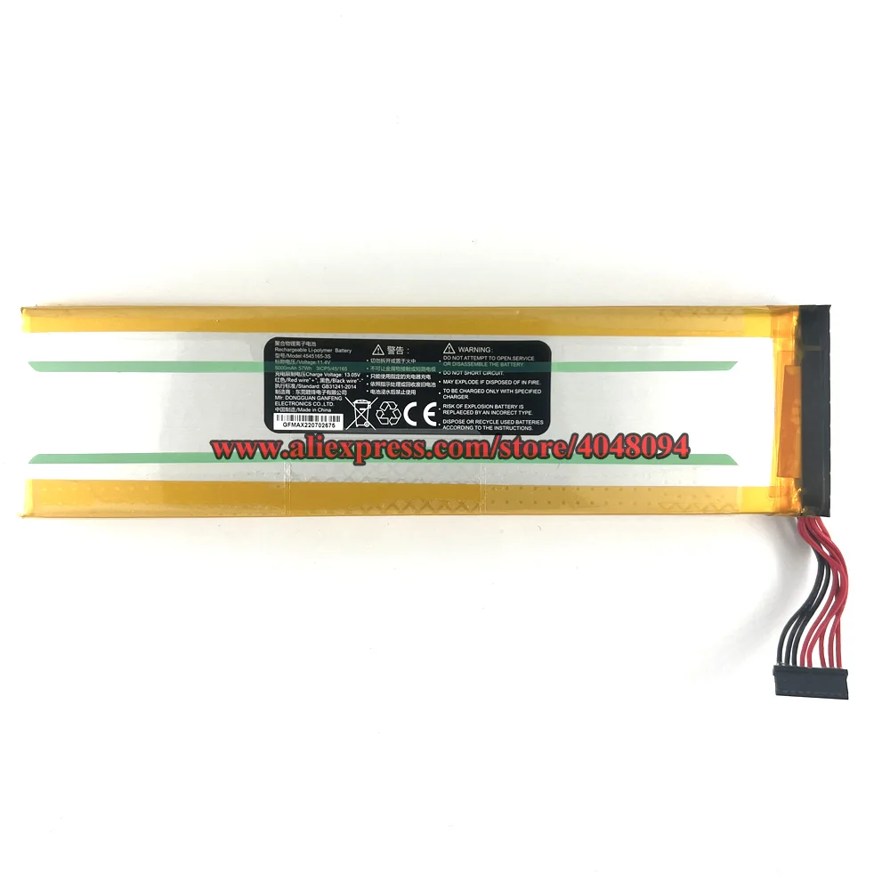 New 4545165-3S Battery For GPD Win Max Winmax Handheld Game Player 3ICP5/45/165 5000mAh 11.4V 57Wh