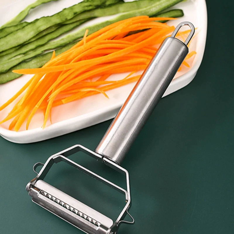 Multifunction Kitchen Peeler Grater Julienne Peeler Vegetable Fruit Peeler Stainless Steel Potato Slicer Shredder Kitchen Tool