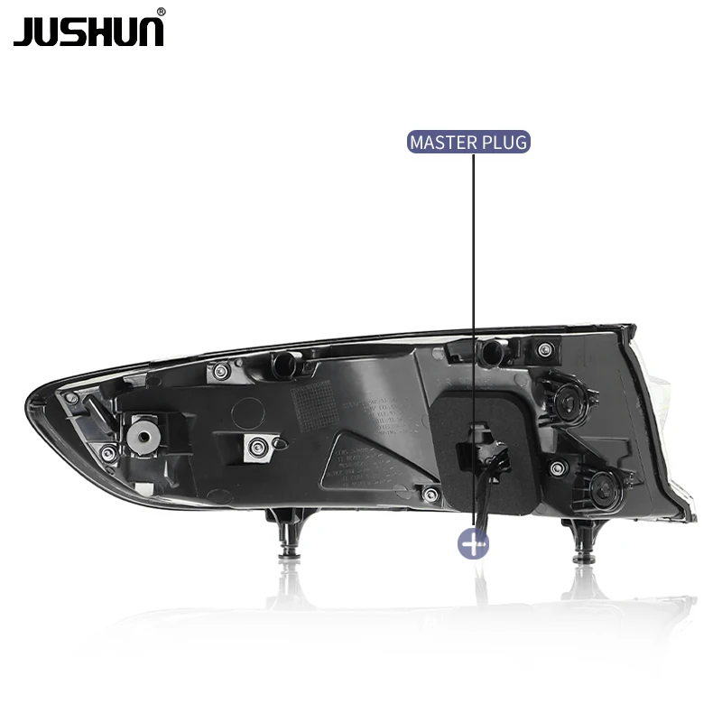 Eigen Merk Led-achterlichten voor Porsche Macan 2014-2017 2.0T Upgrade 12V Rode Lens Nieuwe Staat-95B/95B.2