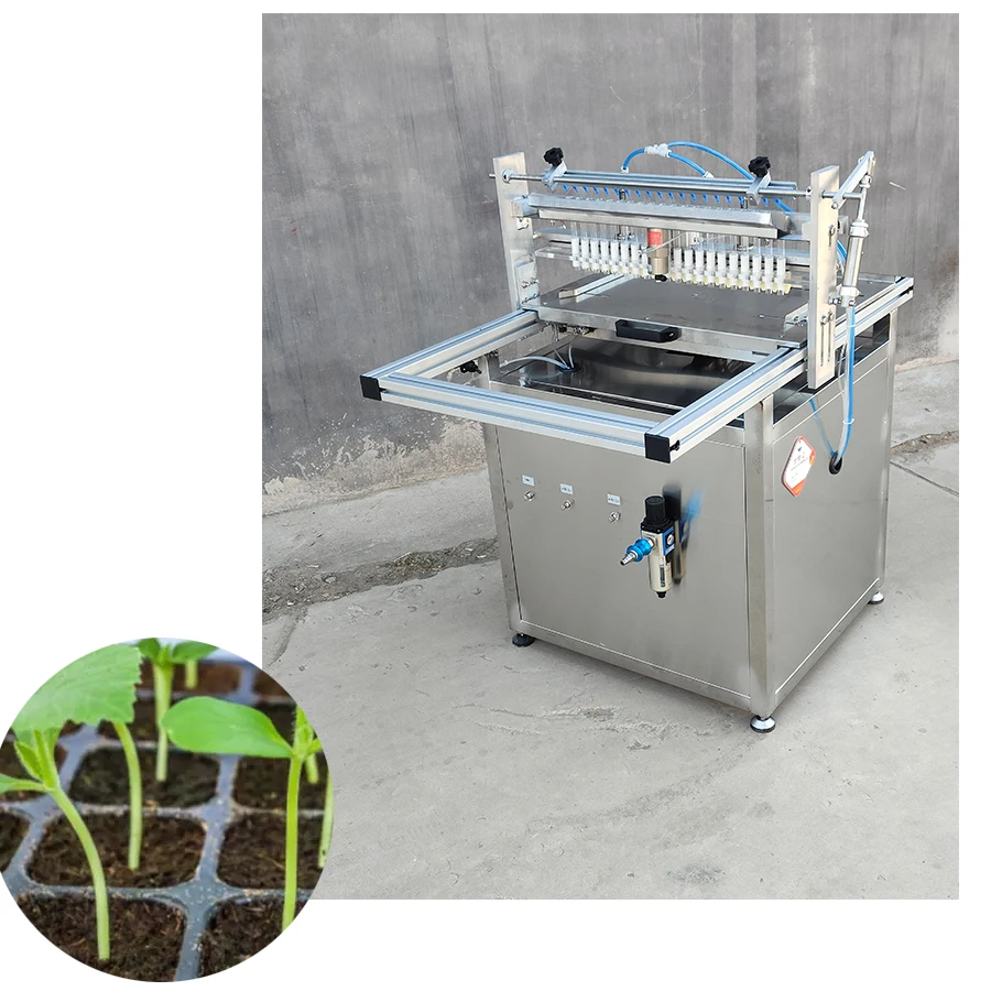 110V/120V/220V  needle suction planting machine Vegetable Seedling  machine  tray seeder