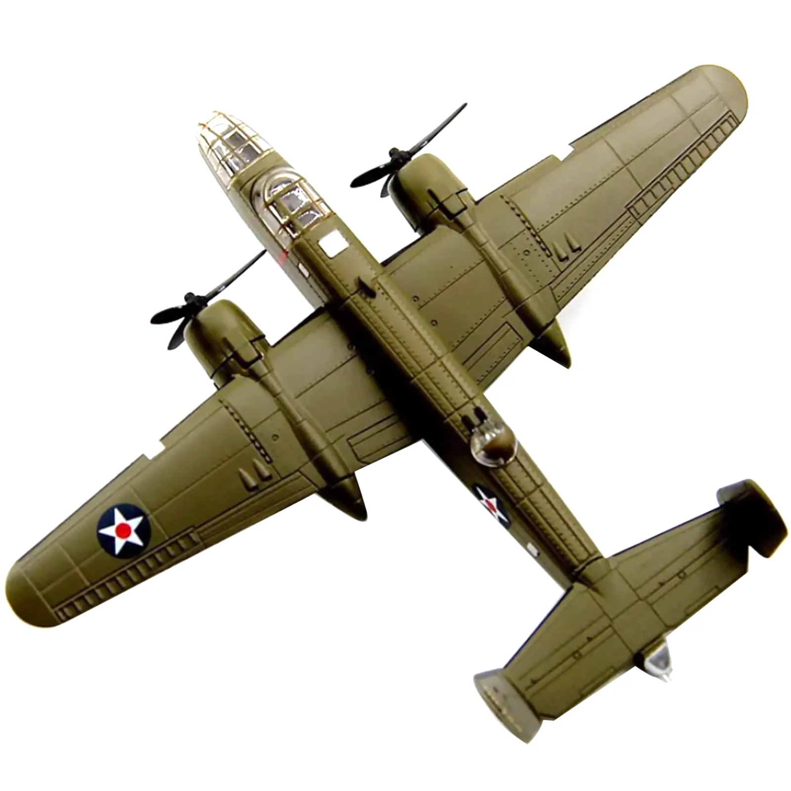 

Масштаб 1/144, армейский зеленый бомбардировщик B-25, модель самолета Mitchell, истребитель, сувенирная коллекция игрушек для детей, подарок для взрослых