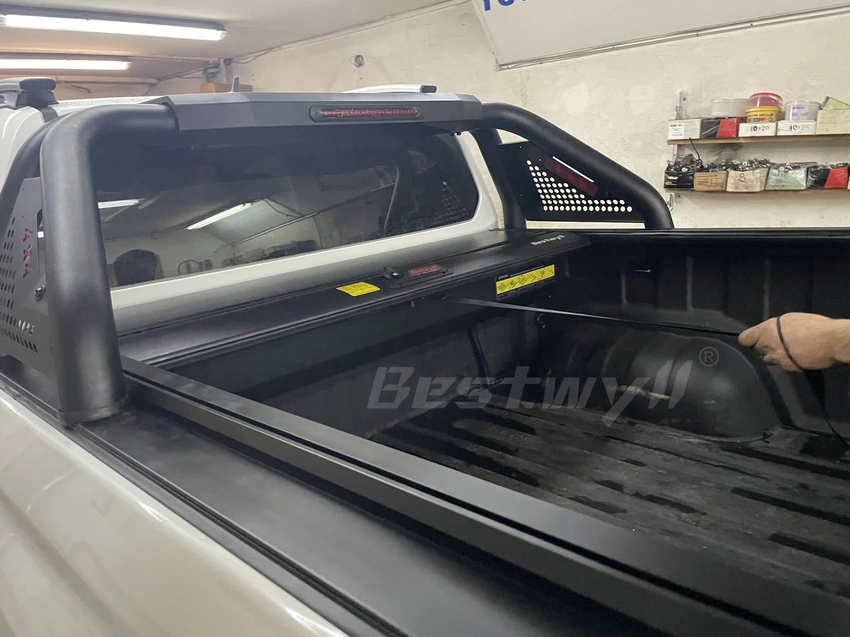 Wholesale Aluminum Pickup Truck Bed Covers Manual Retract Truck Cover Tonneau For Changan Kaicene K42