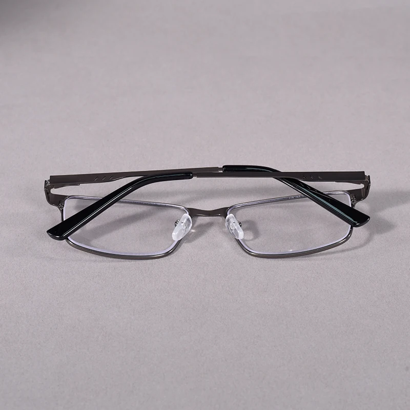 Männer Business Vollformat Design Lesebrille Blau Licht Blockieren Flexible Klassische Retro Presbyopie Brillen Mit Frühling +1 – Detail 17