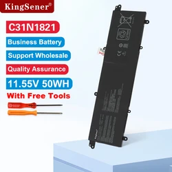 KingSener C31N1821 Laptop Battery For ASUS ZenBook S13 UX392 UX392FA UX392FN UX392FN-XS71 0B200-03210100 11.55V 50WH