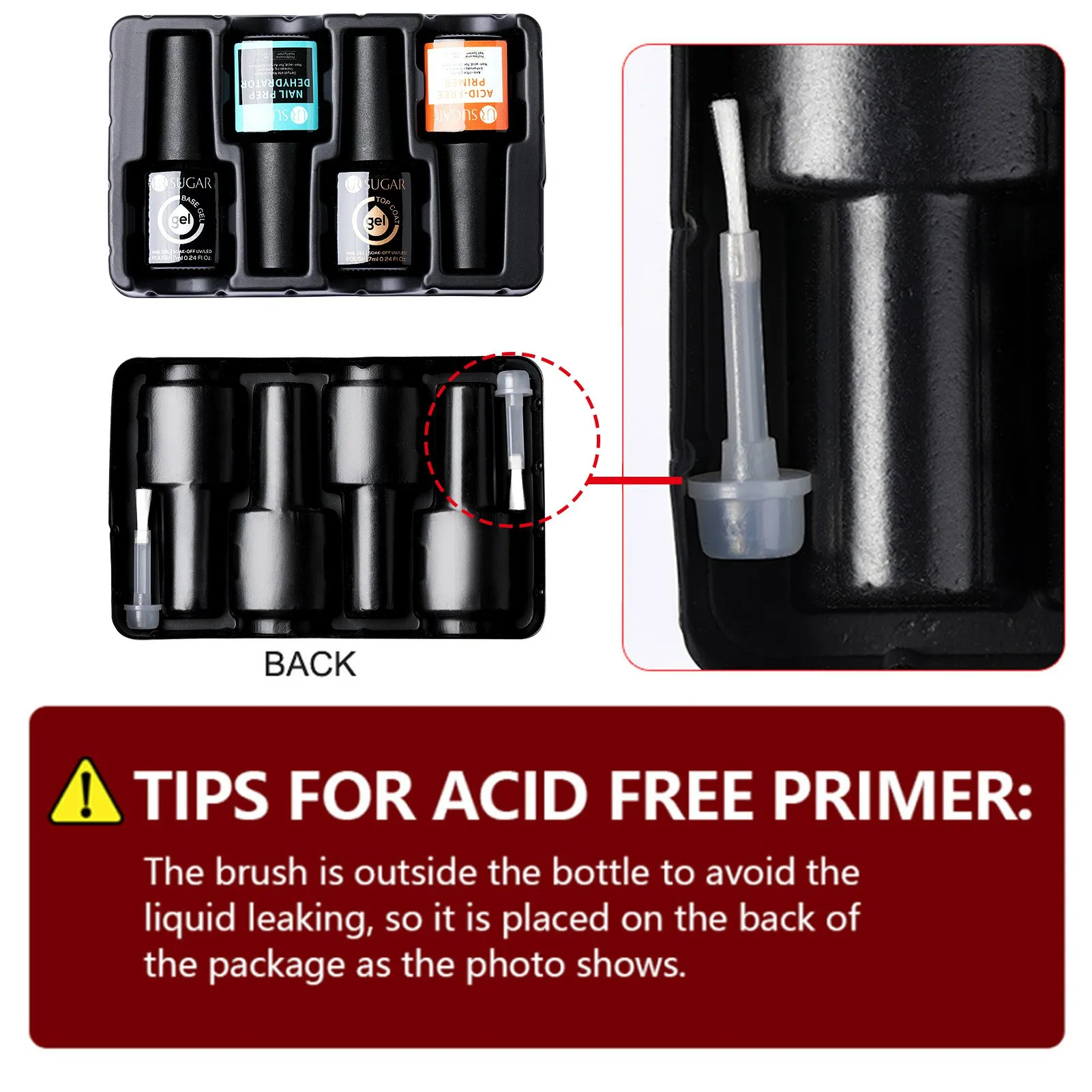 UR SUGAR-Juego de Arte de uñas de Gel funcional, 4 Uds., con capa superior Base, reflectante, semipermanente, Kit de uñas UV, manicura artística