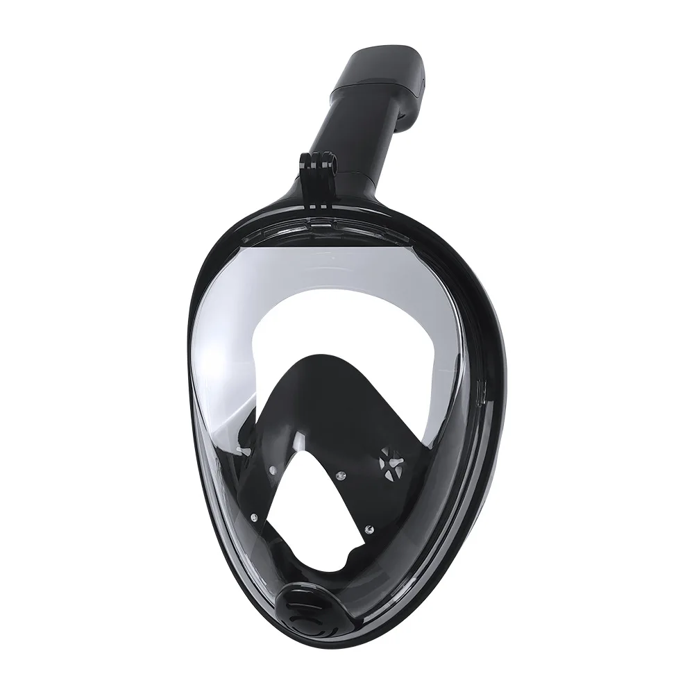 قناع الغطس الجديد لكامل الوجه، مجموعة غطس جافة مع حامل GOPRO للسباحة والغوص #4