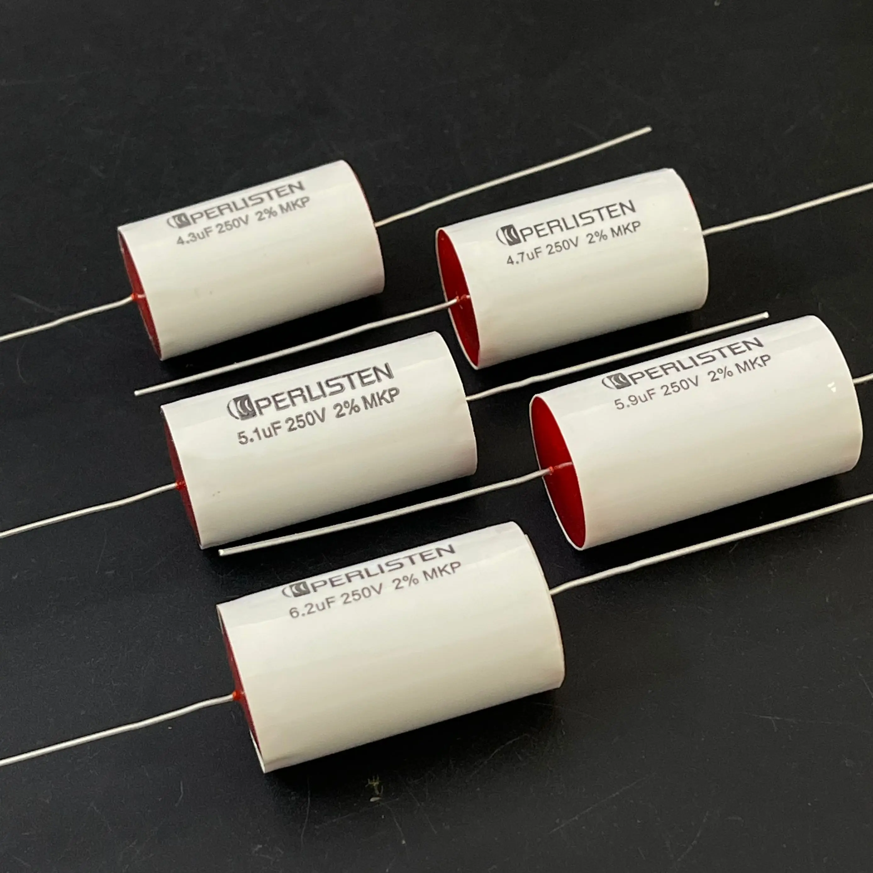 Brand new original American 4.3UF, 4.7UF, 5.1UF, 5.9UF, 6.2UF 250V frequency divider capacitors