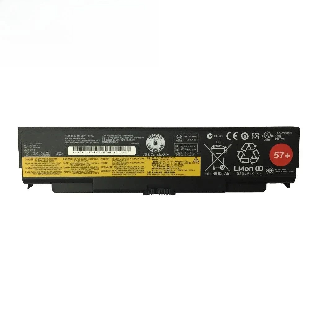 10.8V 57WH Original New  Laptop Battery for  Lenovo ThinkPad T440P T540P W540 45N1144 45N1145 45N1148 45N1149 L440