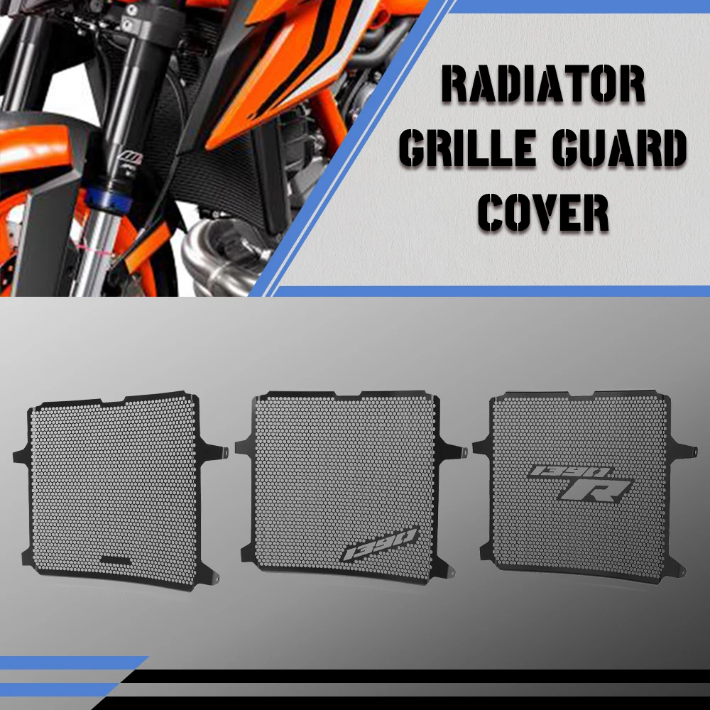 

2025 2024 New For 1390 Super Duke R 1390SuperDuke EVO Motorcycle Accessories CNC Radiator Grille Grill Guard Cover Protector