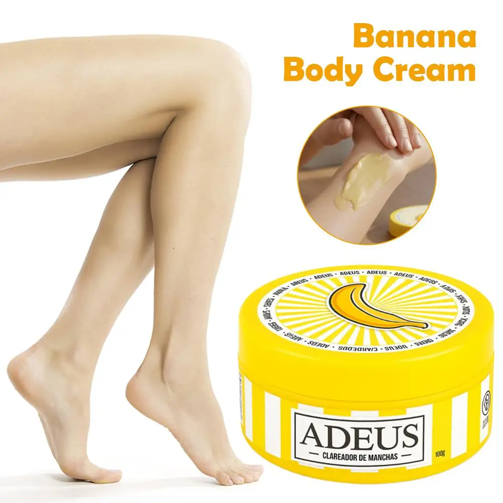 Banana Heat Moisturizing Dark Spot Corrector Cream 100g Brightening Skin Tone Gentle Nourishing For All Skin Types Body Care
