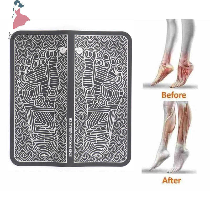 EMS Foot Massager Replacement Pad Feet Muscle Stimulator Foot Massage Mat