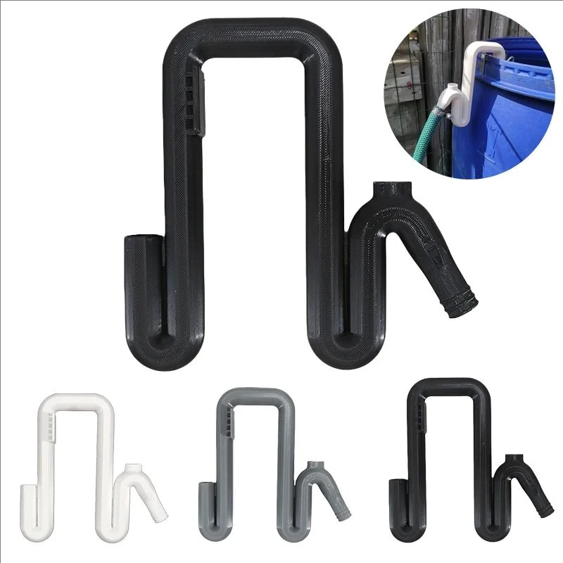 Self Priming Siphon Hose No-Drill Overflow Pipe Effortless Auto Drain And Fill Rainwater Transfer & Overflow Pipe Tools