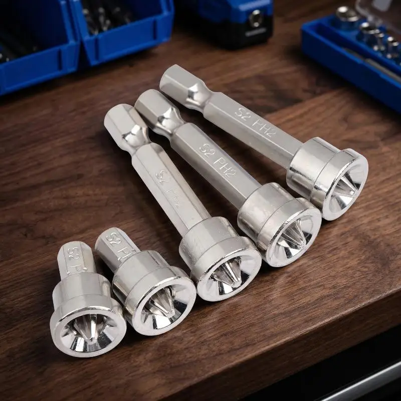 PH2 Screwdriver Bit Set 25mm 50mm multipack for Plasterboard Wooden Board Installation Power Tools Accessory