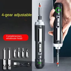Youpin DELI 3.6V Cordless Screwdriver Rechargeable Lithium Battery Screwdriver Power Screwdriver Packing LED Electric Tools Set