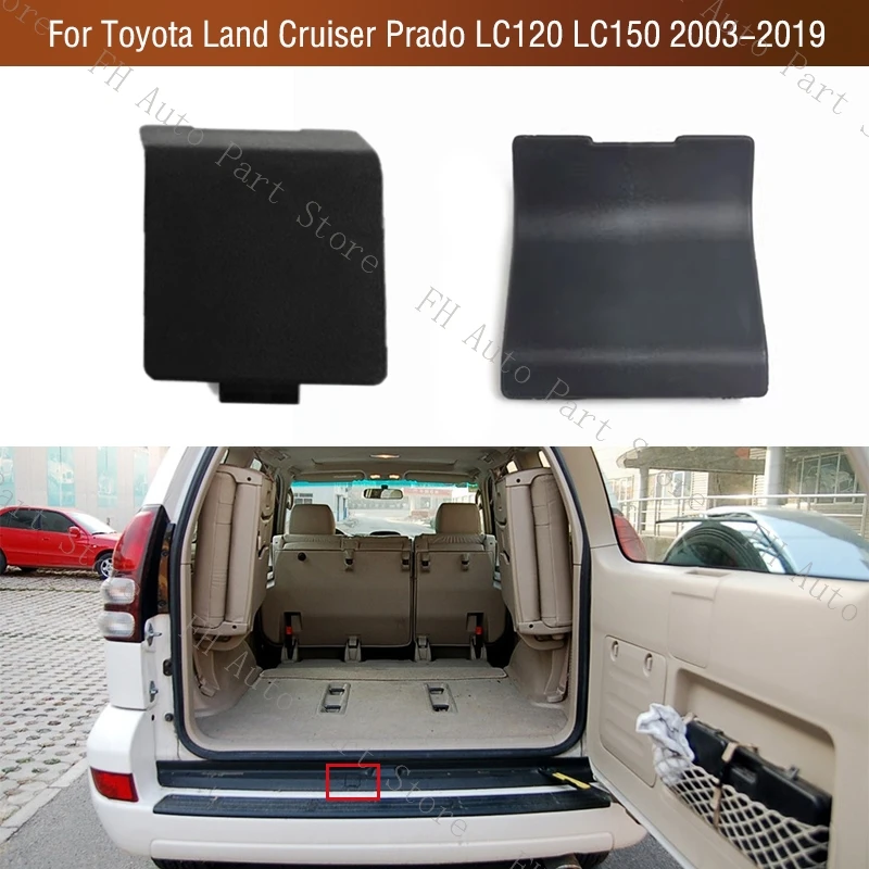 58766-60030 Car Rear Bumper Trunk Pedal Screw Hole Cover Cap Lid For Toyota Land Cruiser Prado LC120 LC150 2003-2019