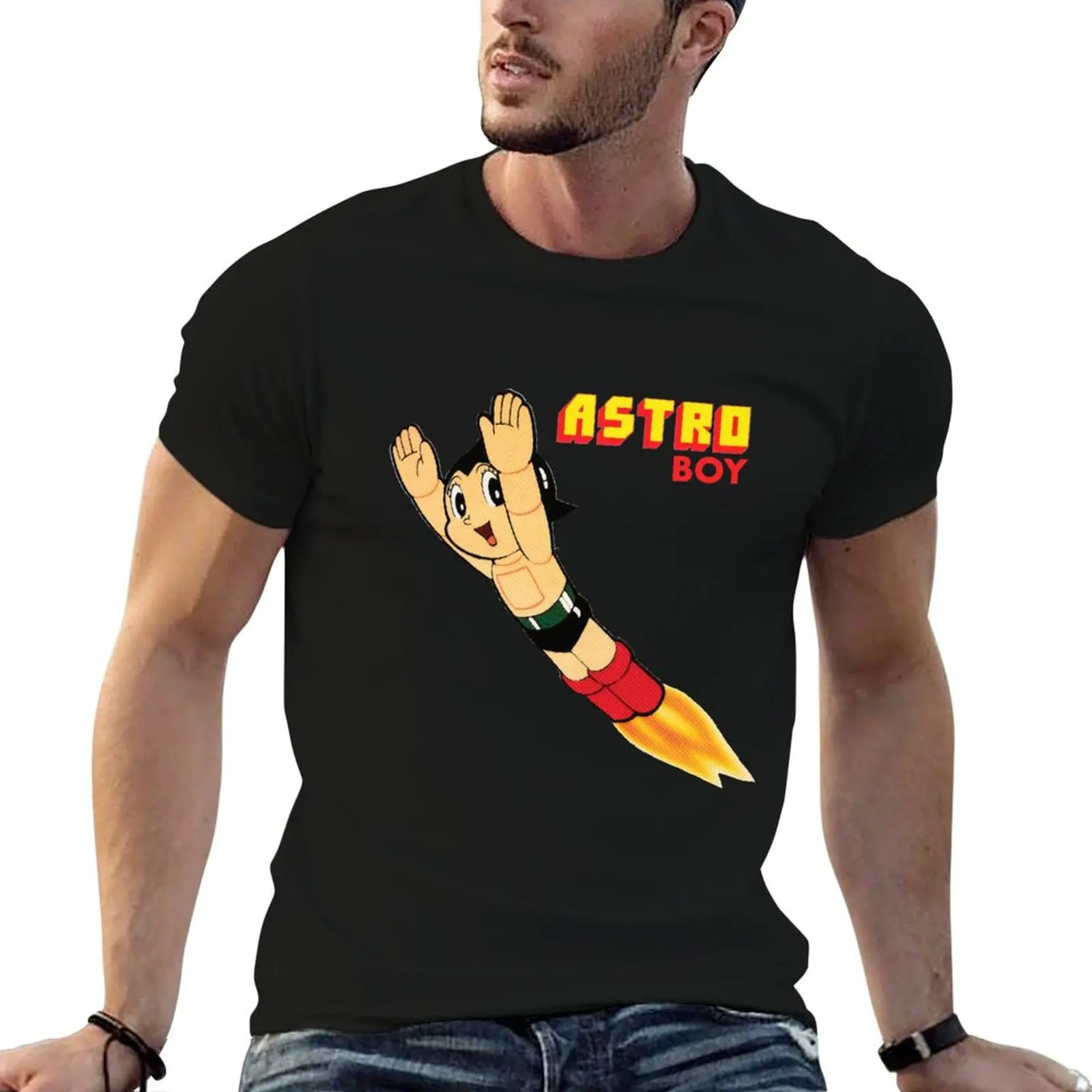 Astro Boy T-Shirt Sweat Resistant Workout Tee Shirt