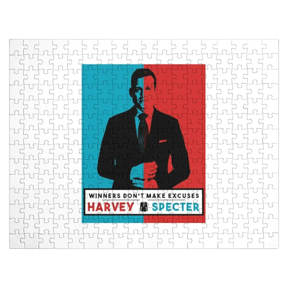 

Winners don't make excuses - Harvey Specter Quotes - Suits Jigsaw Puzzle Iq Animal Puzzle