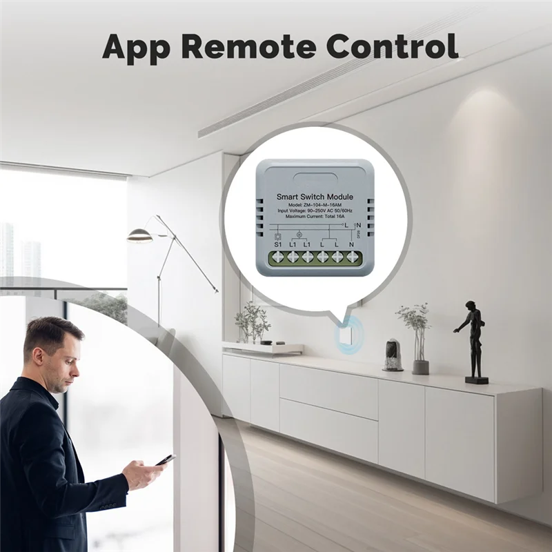 A69Z Tuya Zigbee Modulo Smart Switch Consumo Elettricità Monitor Temporizzatori Fai Da Te Interruttore Interruttore Della Luce 1 Gang Per Alexa Google