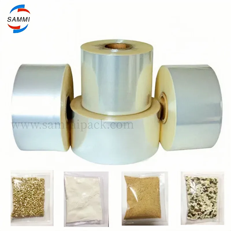 

Good Quality Plastic Heat Sealing Film for Food Packaging for Sealing Machines Plastic Roll Film