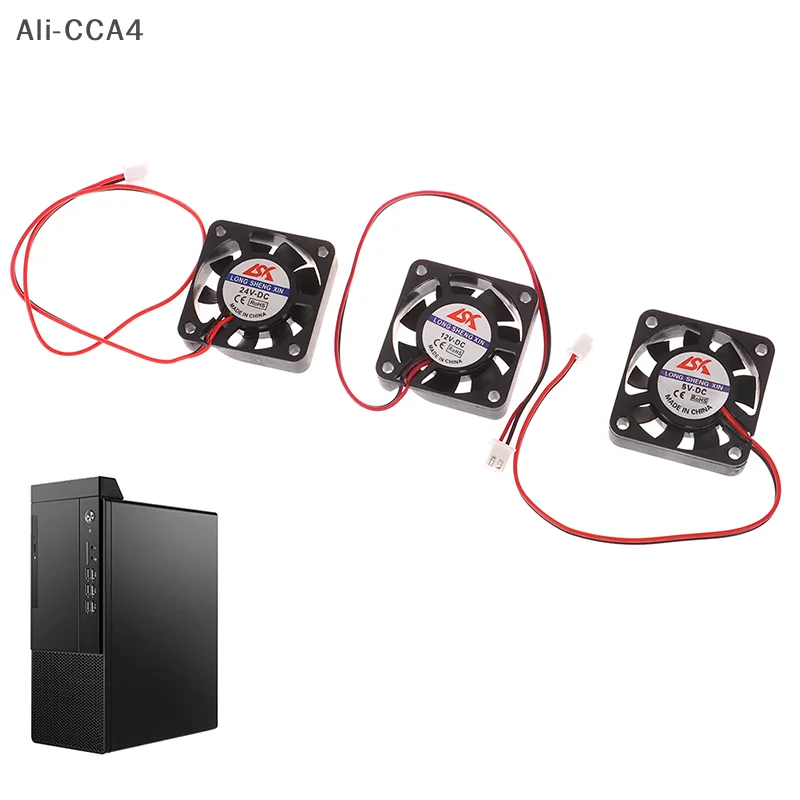 CCA4-1PC 4CM 5V12V24V PC Computer Laptop CPU VGA Video Card  Cooling Fan Heatsink Ball Graphics Card Fan Accessories