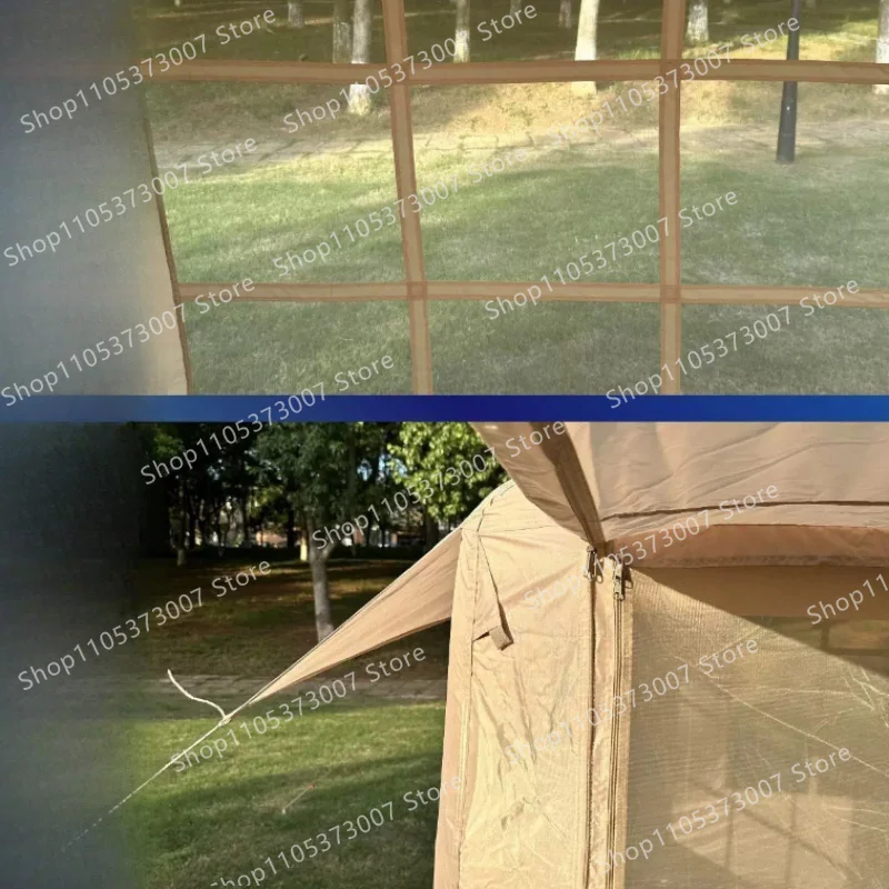 9 square inflatable tent, bold air column, windproof and rainproof