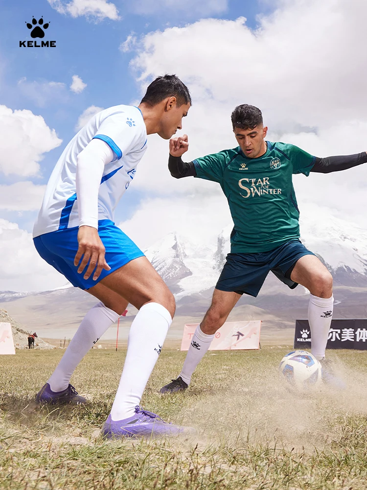 Kelme Men\'s Football Uniform Uniform Custom Soccer Jerseys Team Uniforms And Outdoor Sports Sets For Running