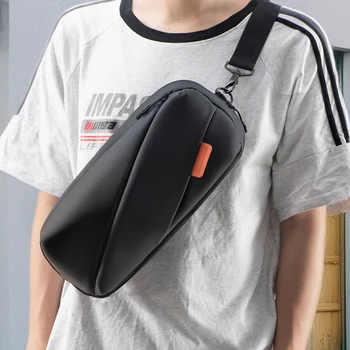 Carrying Case PU Leather Portable Storage Bag Crossbody Shoulder Chest Pouch Travel Bag for Steam Deck OLED/ROG Ally X/PS Portal 2 Carrying Case PU Leather Portable Storage Bag Crossbody Shoulder Chest Pouch Travel Bag for Steam Deck OLED/ROG Ally X/PS Portal 2