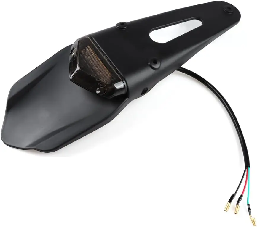 

Universal LED Tail Light with Brake, Turn Signals & License Plate Light for Off-Road Dirt Bikes