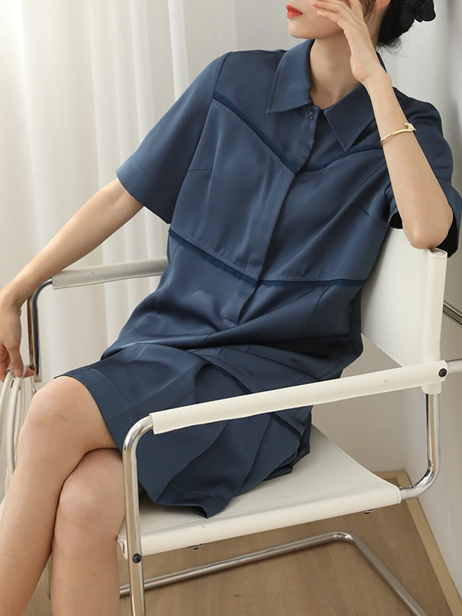 

Sweet Casual Women's Dr Spring Summer New Design Sensation Small ence ort Sve Trendy Skirt Commute Pure Color H-Line