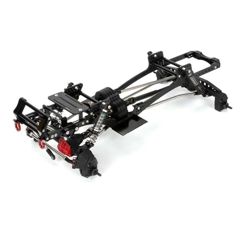 

FBIL-LCG Балка Frame Тяга из нержавеющей стали для 1/10 RC Гусеничный осевой SCX10 Capra LCG Рельсы Комплект шасси