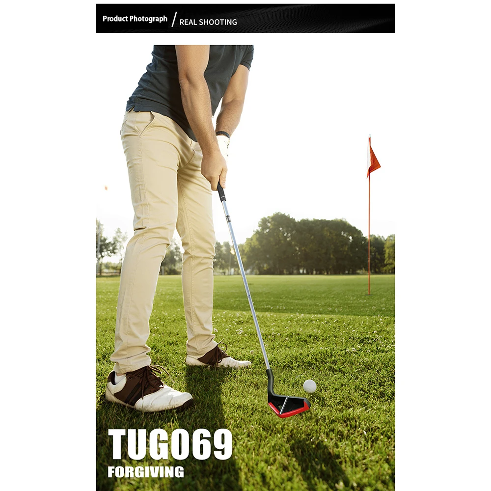 PGM-palos de Golf de acero inoxidable para hombre y mujer, palo de Golf con eje, la dirección es controlable, estable y fácil de usar, TUG069