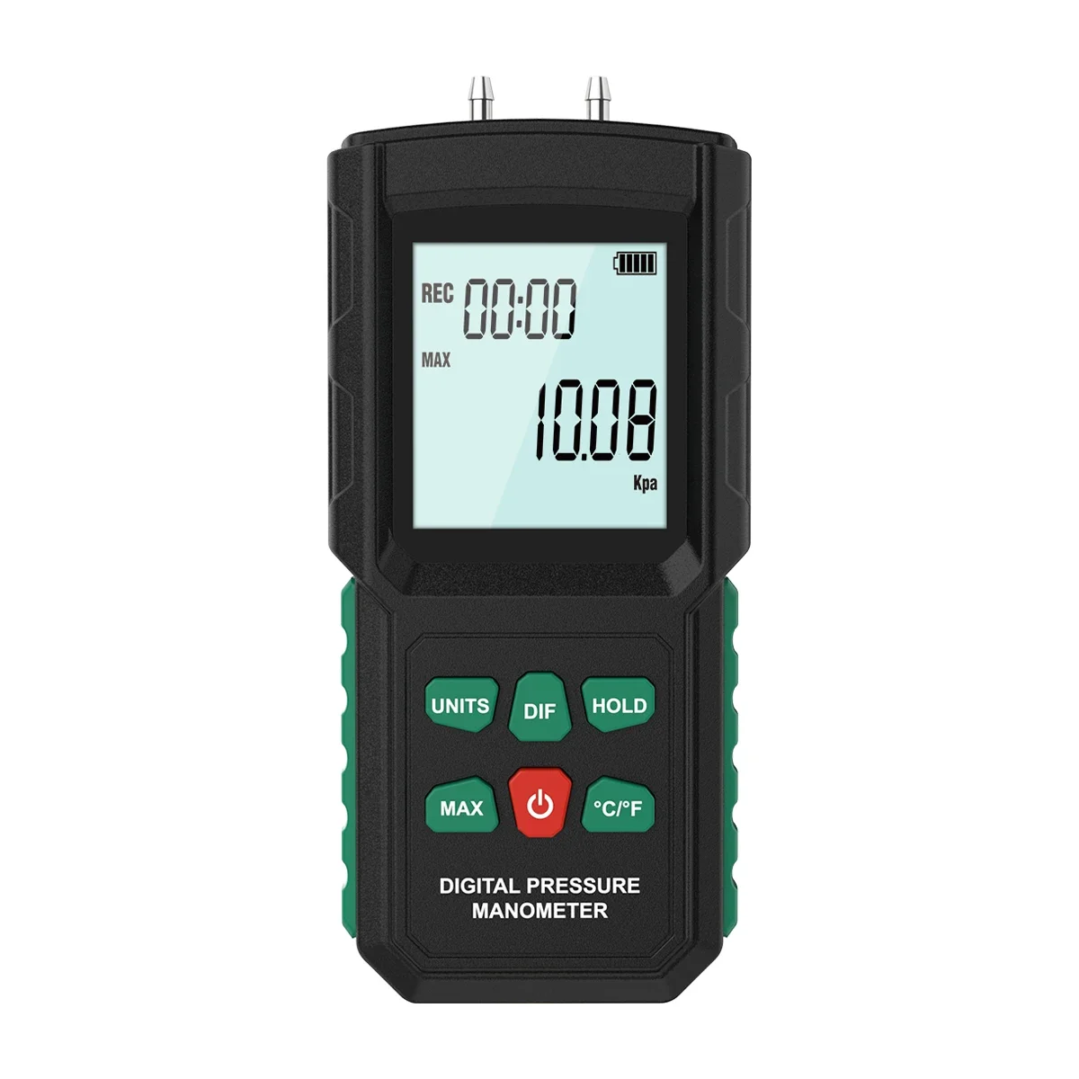 Mrcartool Dual Digital Differential Air Pressure Gauge Manometer Supplier for Car Gas Pressure