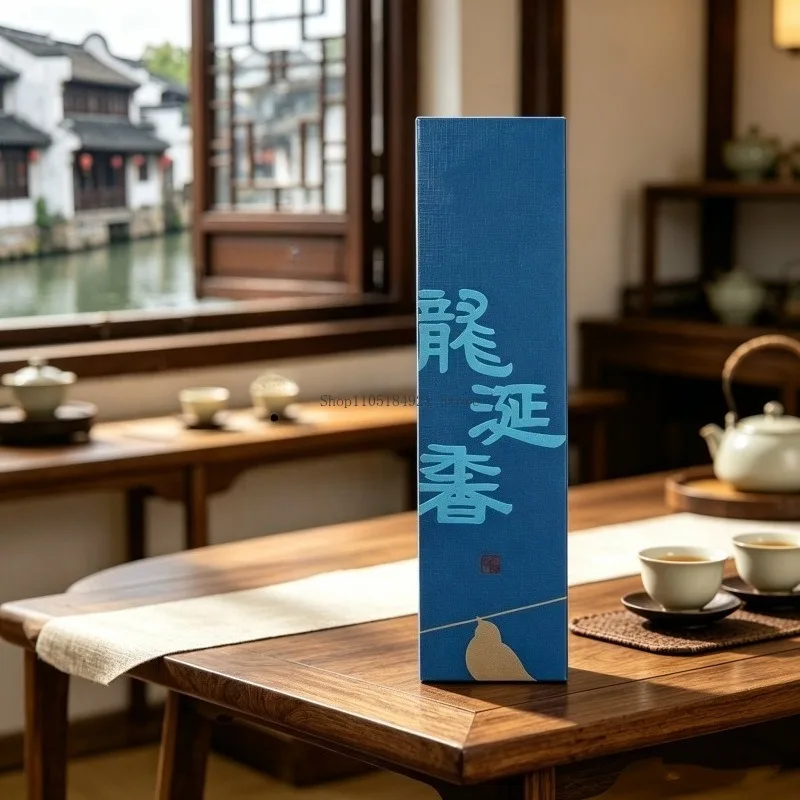 50G 21CM Ambergris Line Incense Natural Materials Tea Room Relaxing Indoor Aromatherapy Home Meditation Lasting Ocean Scented