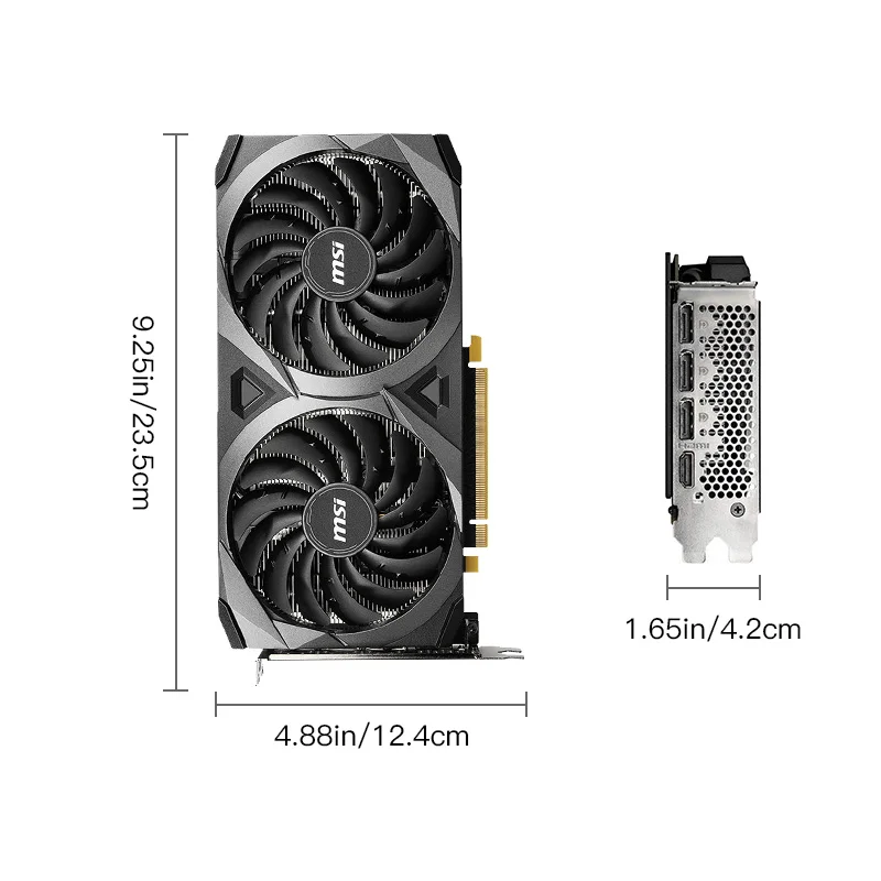 

Видеокарта MSI GeForce RTX 3060 VENTUS 2X 12G OC GAMING 192 бит 12 ГБ GDDR6 Видеокарты DIY игровой компьютер