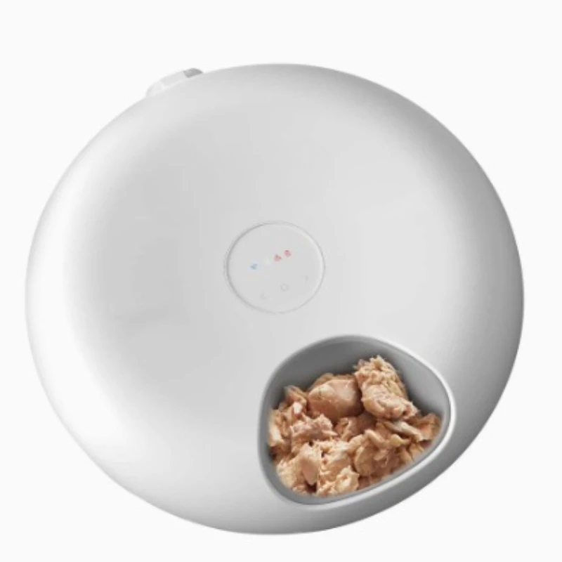 

Кормушка для животных с 2 охлаждающими элементами, портативная миска для кошек с таймером и ЖК-дисплеем, бесшумные принадлежности для кормления мелких домашних животных в помещении.