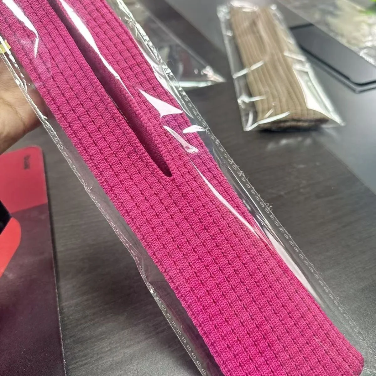 New Fashion Pure Color Knitted Mobile Phone Mini Hanging Bag - náhled 5